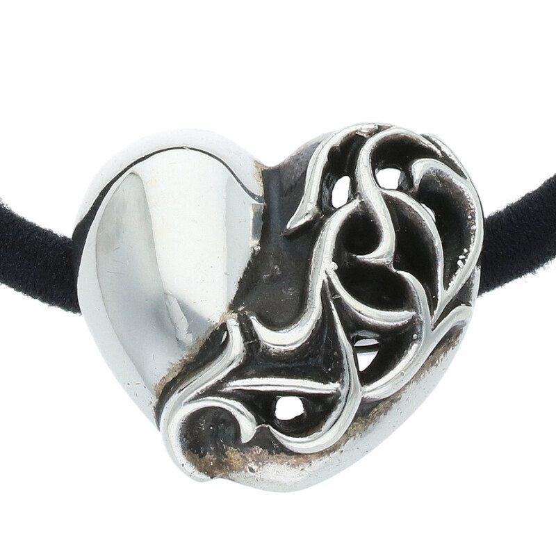 CHROME HEARTS クロムハーツ HAIRBAND ハートボタンヘアゴム CHROME HEARTS クロムハーツ HAIRBAND ハートボタンヘアゴム