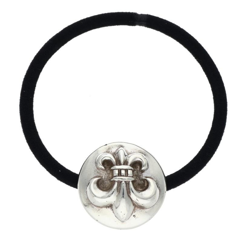 CHROME HEARTS（クロムハーツ） BSフレアボタンヘアゴム シルバー