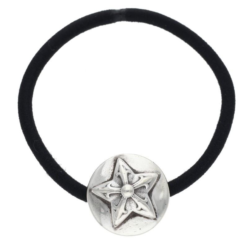 CHROME HEARTS（クロムハーツ） HAIRBAND スターボタンヘアゴム