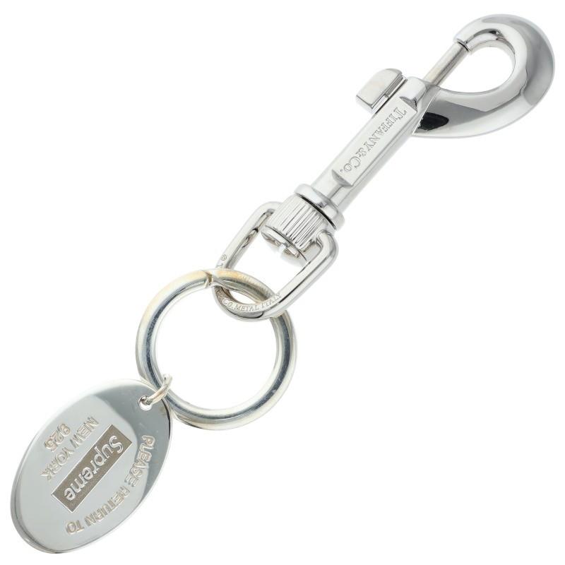 SUPREME シュプリーム 21AW Tiffany&Co. Return To Tiffany Oval Tag