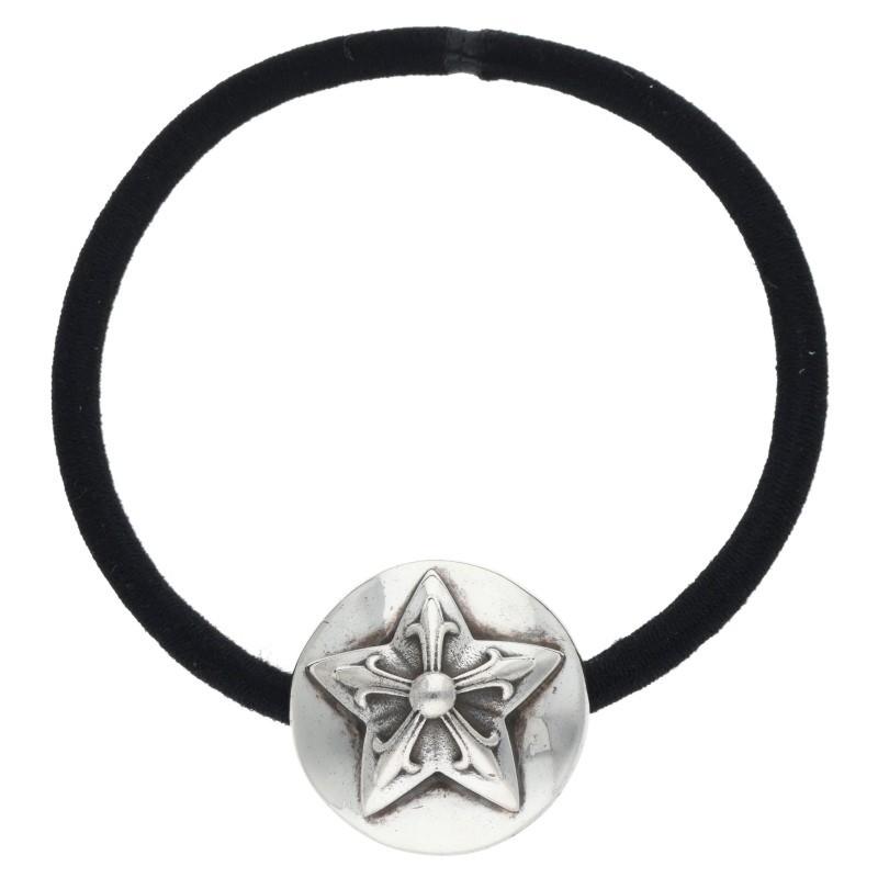 CHROME HEARTS（クロムハーツ） HAIRBAND スターボタンヘアゴム