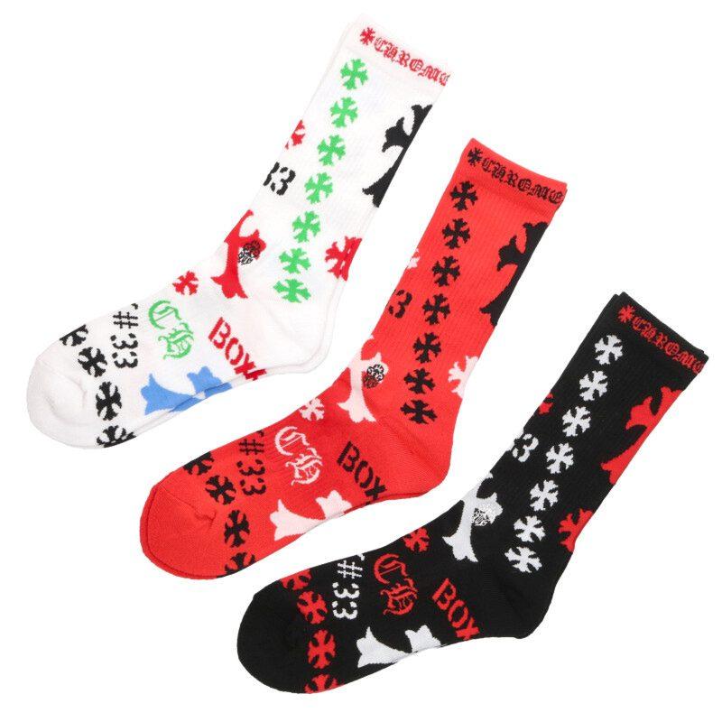 CHROME HEARTS（クロムハーツ） サイズ:M SOCKS STENCIL 3PK