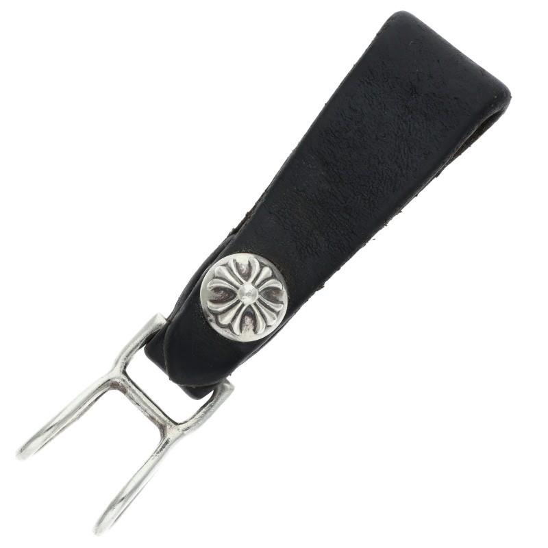 CHROME HEARTS（クロムハーツ） BELT LOOP クロスボールボタンレザー 