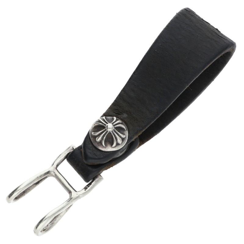 CHROME HEARTS（クロムハーツ） BELT LOOP クロスボールボタンレザー