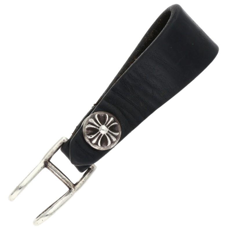 CHROME HEARTS クロムハーツ BELT LOOP クロスボールボタン CHROME HEARTS（クロムハーツ） BELT LOOP クロスボールボタンレザー