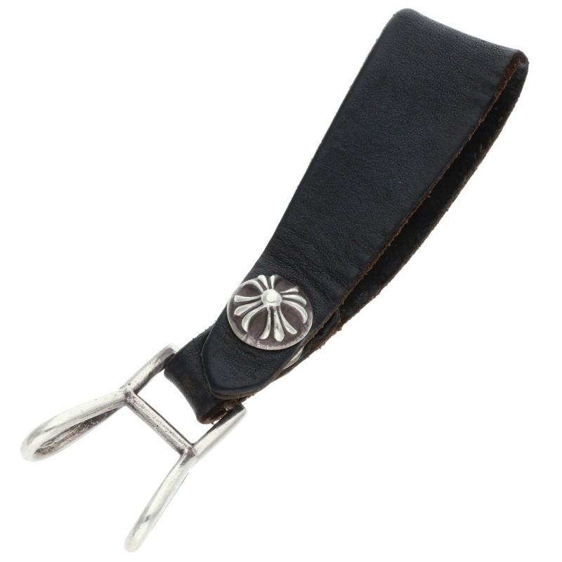 CHROME HEARTS（クロムハーツ） BELT LOOP クロスボールボタンレザー
