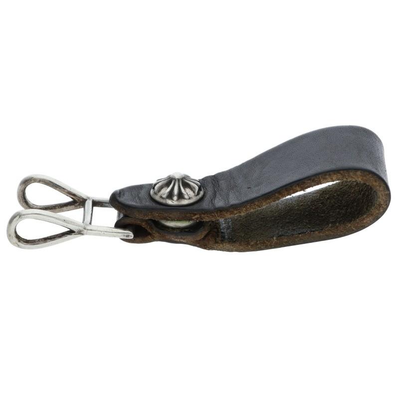 CHROME HEARTS（クロムハーツ） BELT LOOP クロスボールボタンレザー