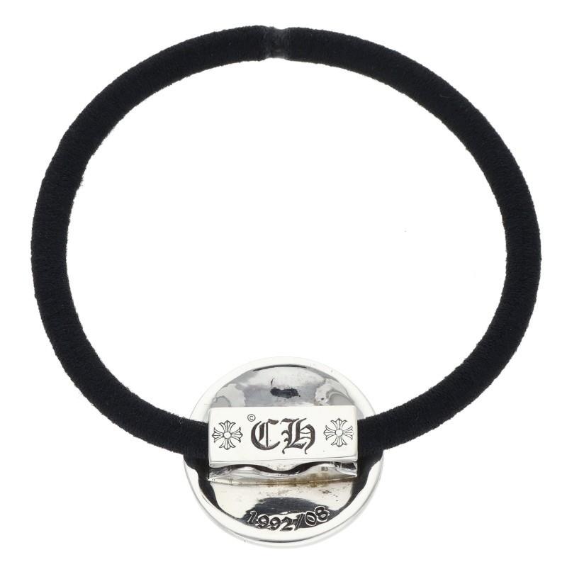 クロムハーツ HAIRBAND スターボタン ヘアゴム シルバーコンチョ CHROME HEARTS（クロムハーツ） HAIRBAND スターボタンヘアゴム