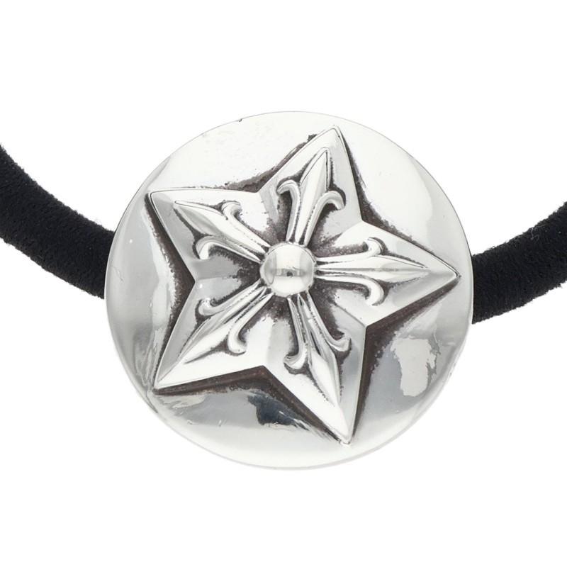 CHROME HEARTS（クロムハーツ） HAIRBAND スターボタンヘアゴム