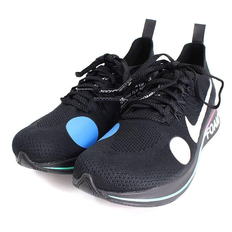 Zoom Ao2115 001 18ss Mercurial Ao2115 001 スニーカー Fly ナイキ Hj12 オフホワイト オフホワイト ズームフライマーキュリアルフライニットスニーカー Flyknit 中古 0217 Rinkan