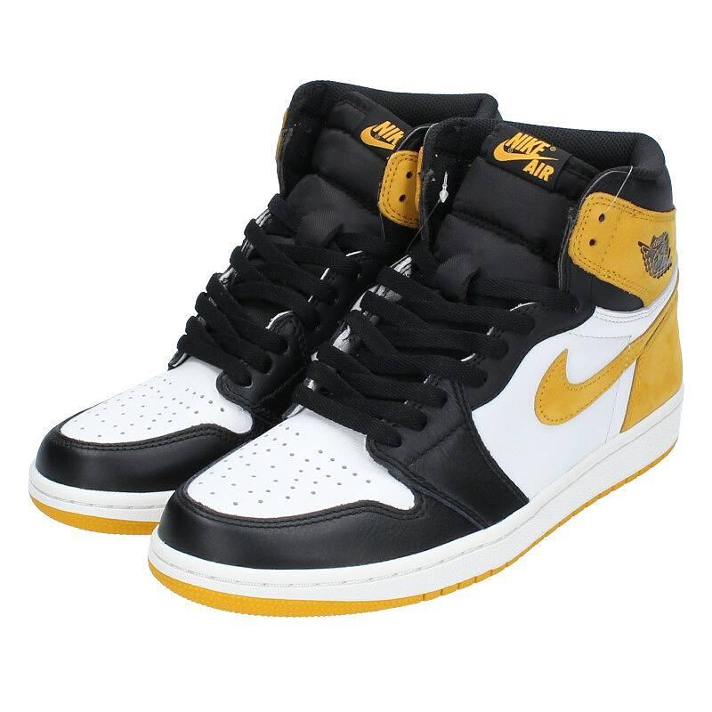 nike air jordan 1 retro high og yellow ochre