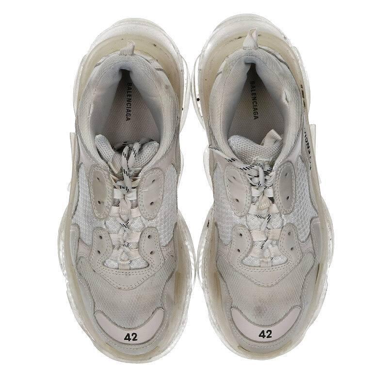 バレンシアガ Balenciaga Triple S Trainers サイズ 42 トリプルエスレースアップスニーカー 中古 Om10 1017 0111 Rinkan 通販 Yahoo ショッピング