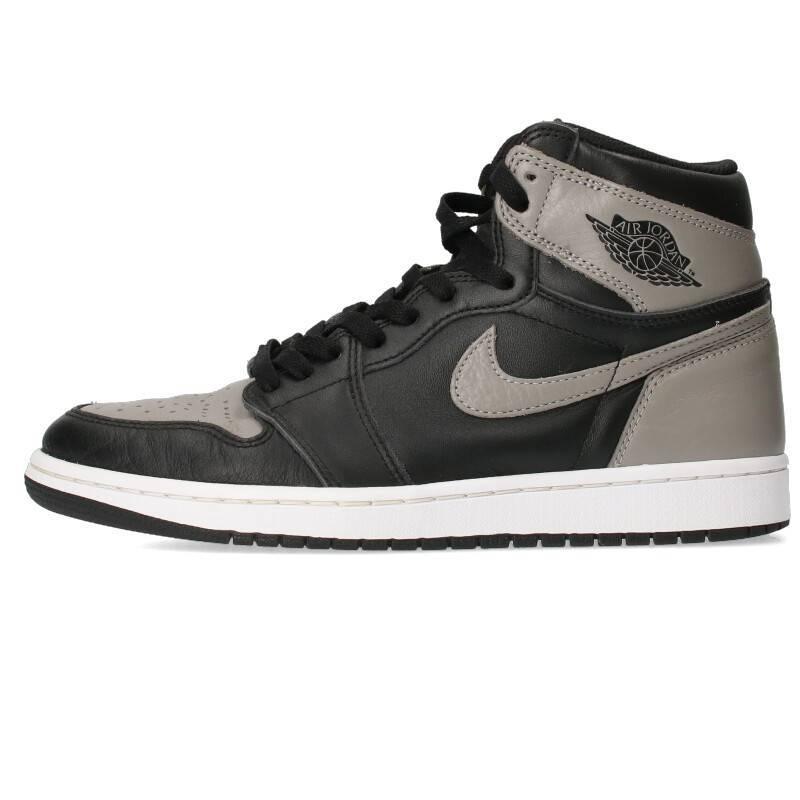 ナイキ NIKE 2018 AIR JORDAN 1 RETRO HIGH OG SHADOW 26.5cm エア