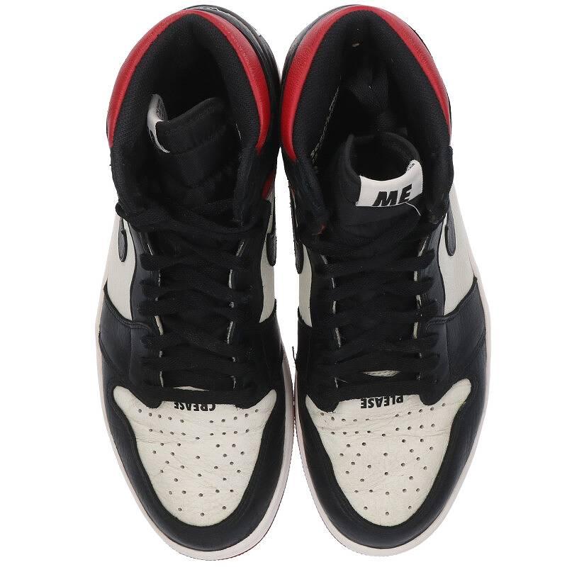 ナイキNIKE AIRJORDAN1 RETRO HIGHOG NRG NOT FOR RESALE 861428-106 29cm  エアジョーダン1スニーカー 中古 SB01