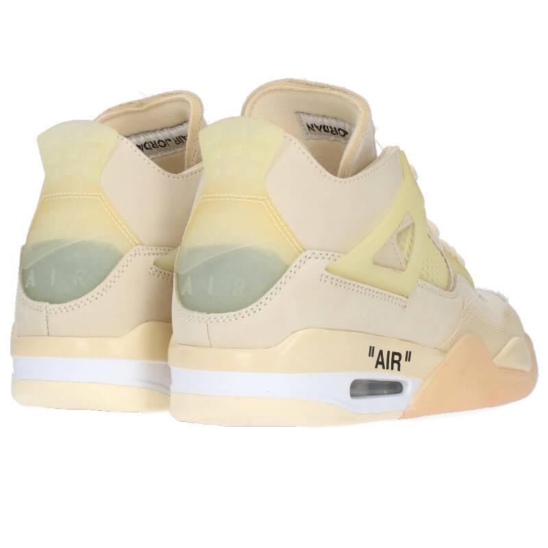 ナイキ オフホワイト NIKE OFF-WHITE WMNS AIR JORDAN 4 RETRO SP SAIL CV9388-100 26.5cm エアジョーダン4スニーカー 中古 SB01｜rinkan｜02