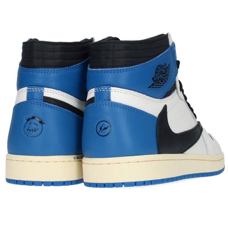 ナイキ NIKE AIR JORDAN 1 HI OG SP FRAGMENT MILITARY BLUE 27cm エア