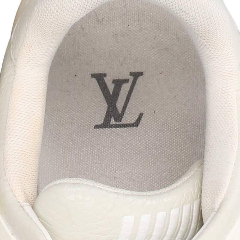ルイヴィトン LOUISVUITTON CL0139 LVトレイナー・ライン サイズ:8.5 レザーローカットスニーカー 中古 OM10 :15379-230411-0128:RINKAN 通販 LOUIS VUITTON(ルイヴィトン) サイズ:31.0cm 21SS LVトレイナー アップサイクリング ローカットスニーカー MS1220 UK12 31cm グレー イエロー