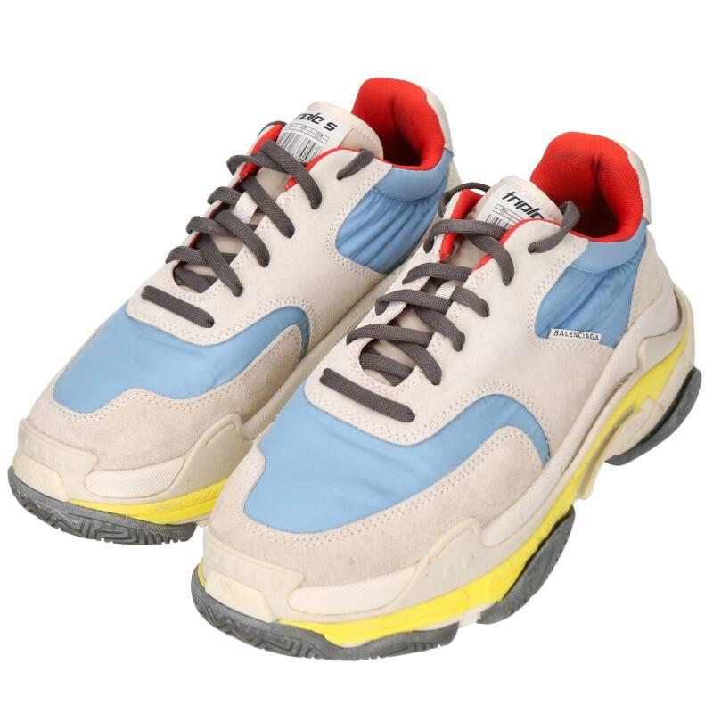 バレンシアガ BALENCIAGA TRIPLE S TRAINERS サイズ:40 トリプルエスレースアップスニーカー 中古 OM10｜rinkan｜05