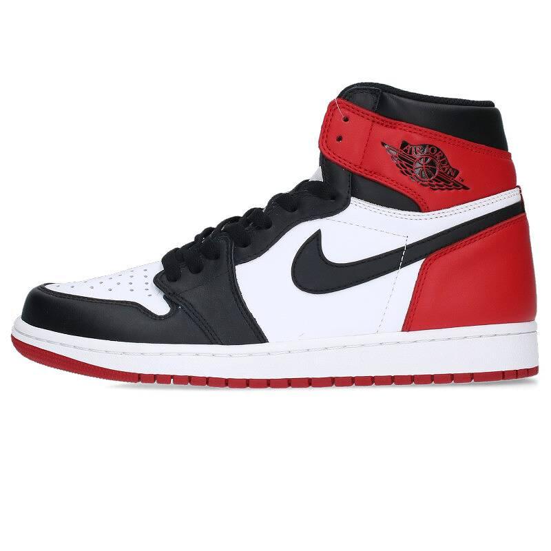 NIKE ナイキ スニーカー AIR JORDAN 1 RETRO HIGH OG BLACK TOE 555088  