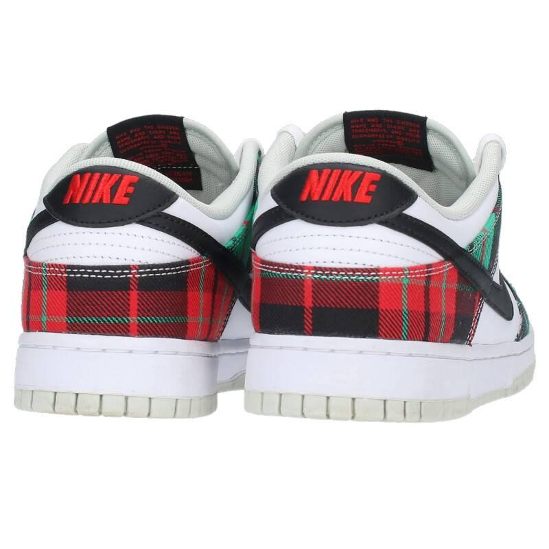 ナイキ NIKE DUNK LOW RETRO PRM DV0827-100 サイズ:27.5cm ダンクローレトロタータンチェックスニーカー 中古 BS99｜rinkan｜02