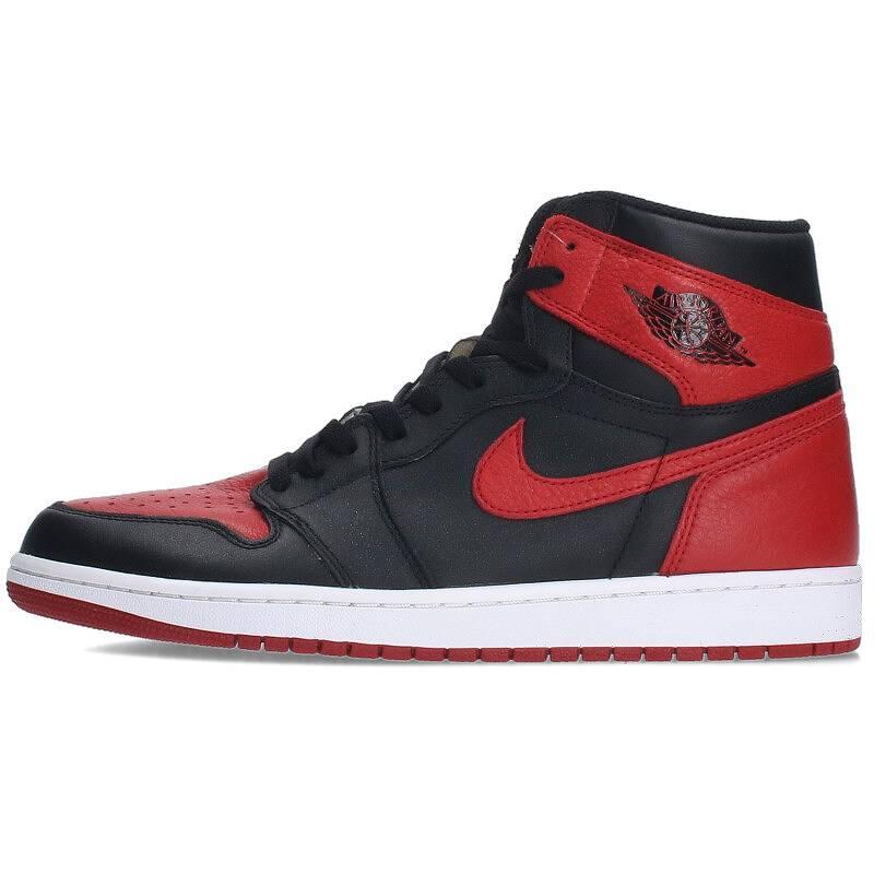 NIKE ナイキ スニーカー AIR JORDAN 1 RETRO HIGH OG BANNED NIKE ナイキ スニーカー AIR JORDAN 1 RETRO HIGH OG BANNED