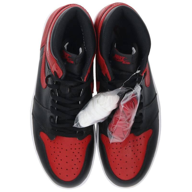 NIKE ナイキ スニーカー AIR JORDAN 1 RETRO HIGH OG BANNED NIKE ナイキ スニーカー AIR JORDAN 1 RETRO HIGH OG BANNED