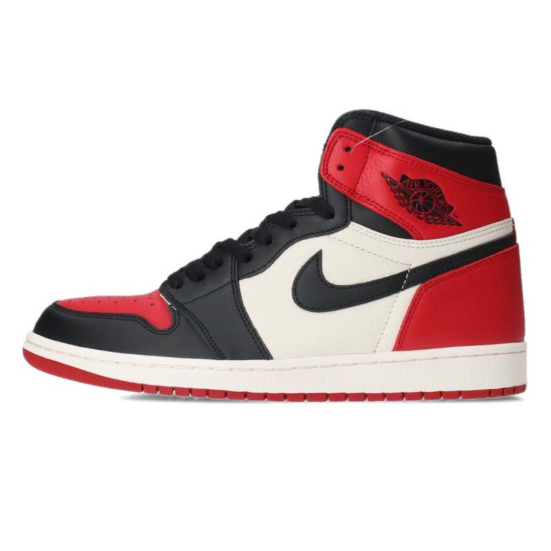 NIKE ナイキ スニーカー 2018 AIR JORDAN 1 RETRO HIGH OG BRED TOE 