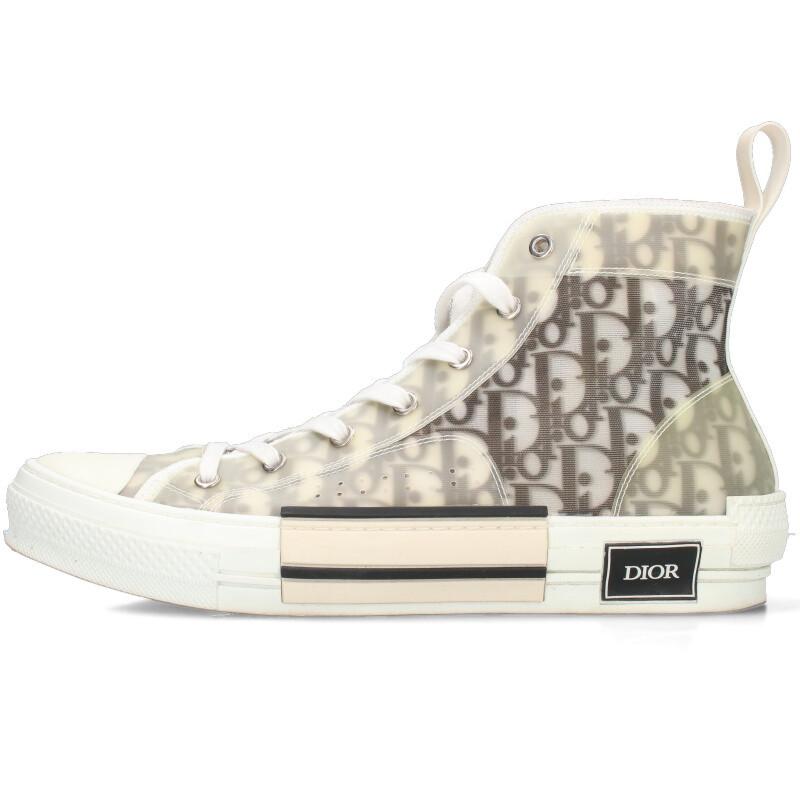ディオール DIOR B23 サイズ:43 オブリーク総柄ハイカットスニーカー 