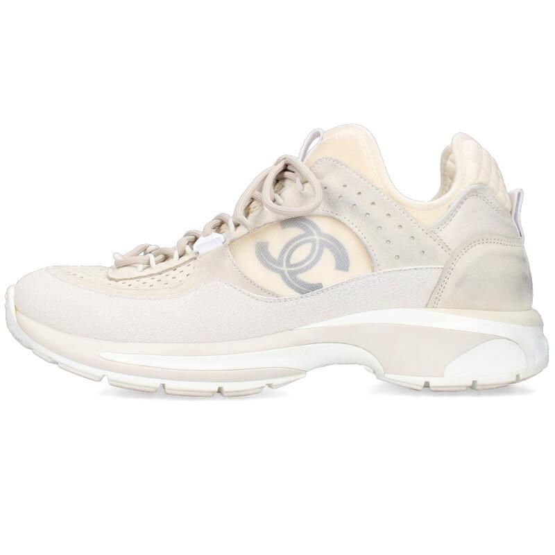 シャネル CHANEL 23SS G40195 サイズ:42 ココマークスエード切替 