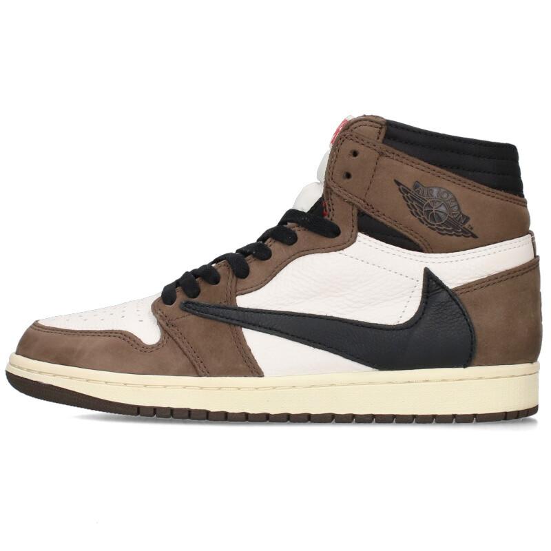 NIKE（ナイキ） スニーカー 26cm AIR JORDAN 1 HIGH OG TS TRAVIS