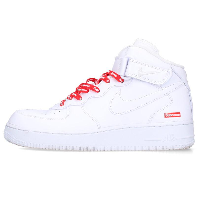 ナイキ スニーカー シュプリーム 24AW AIR FORCE 1 MID FZ8784-100 