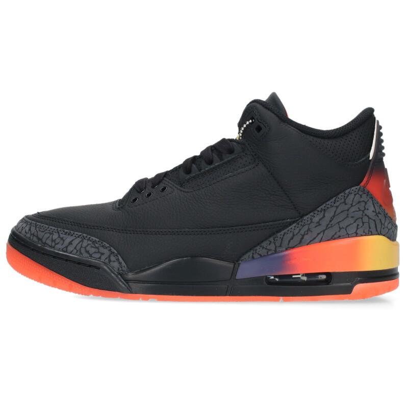 ナイキ スニーカー AIR JORDAN 3 RETRO SP J Valbin FN0344-001 23cm 