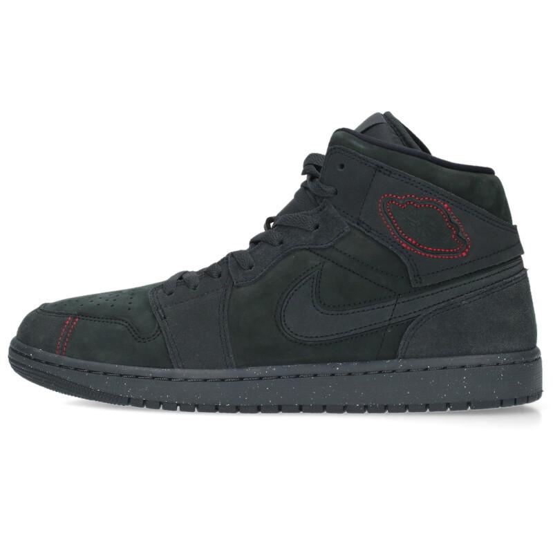 ナイキ スニーカー AIR JORDAN 1 MID SE CRAFT FD8634-001 サイズ:29.5 