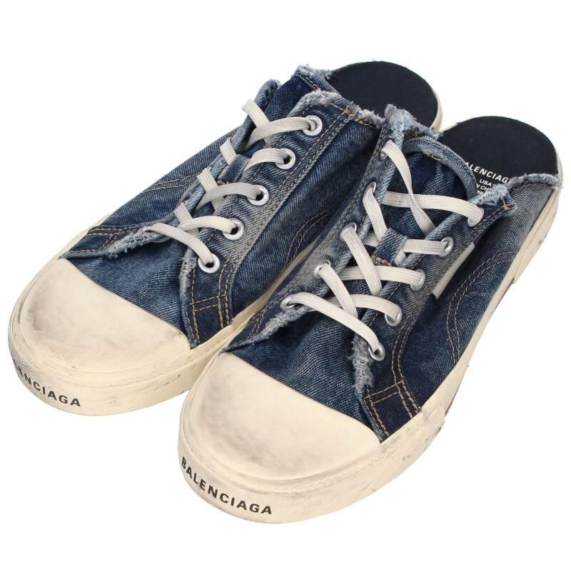 BALENCIAGA バレンシアガ スニーカー DENIM SLIPPERS サイズ:43 BALENCIAGA バレンシアガ スニーカー DENIM SLIPPERS サイズ:43