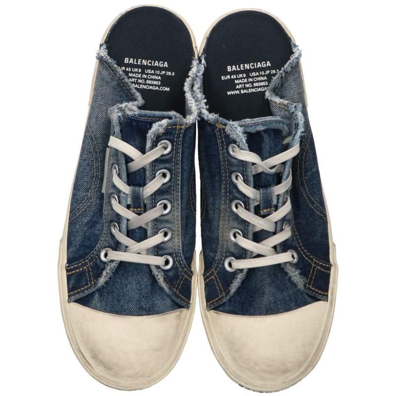 BALENCIAGA バレンシアガ スニーカー DENIM SLIPPERS サイズ:43 BALENCIAGA バレンシアガ スニーカー DENIM SLIPPERS サイズ:43