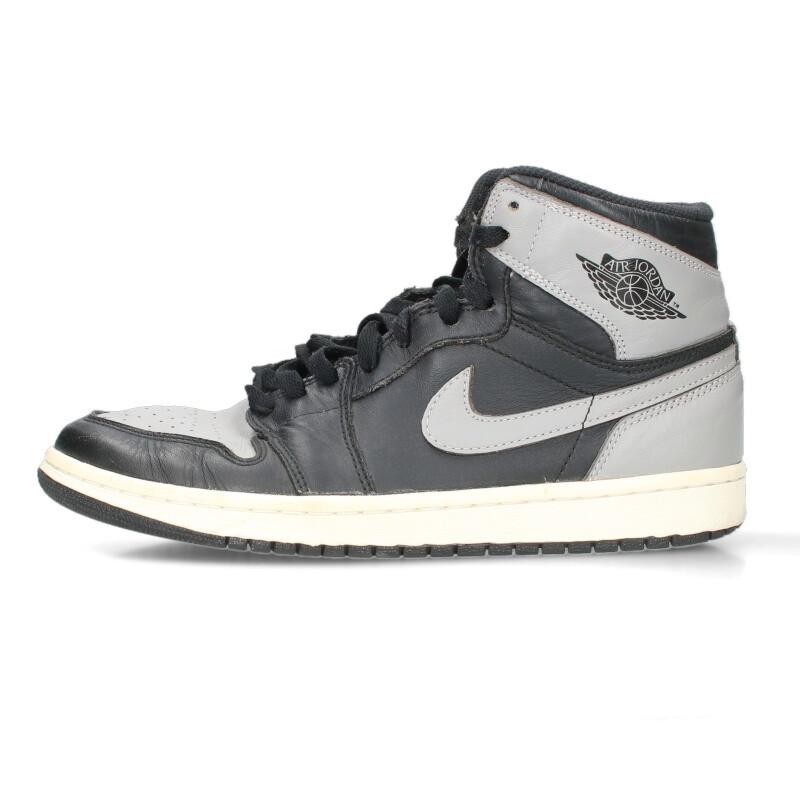 NIKE ナイキ サイズ:26.5cm AIR JORDAN 1 RETRO HIGH OG SHADOW 555088 