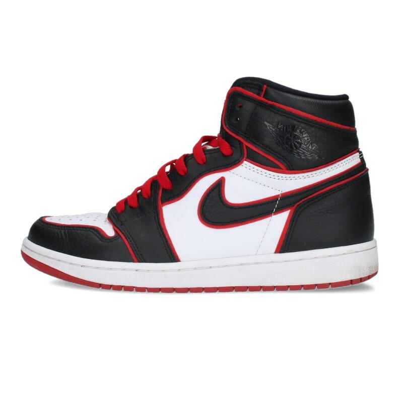 NIKE ナイキ 26.5cm AIR JORDAN 1 RETRO HIGH OG BLOODLINE 555088-062  