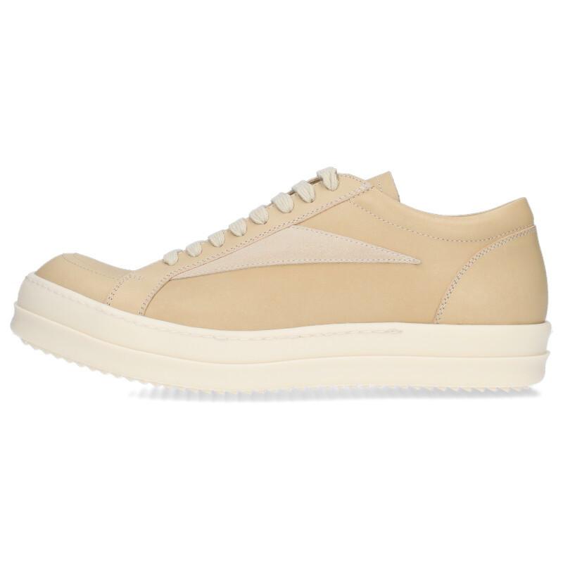 リックオウエンス サイズ:42  25SS  VINTAGE SNEAKS RU01E5897 ヴィンテージローカットスニーカー 新古品 SB01 Rick Owens（リック・オウエンス） スニーカー サイズ:42 25SS VINTAGE