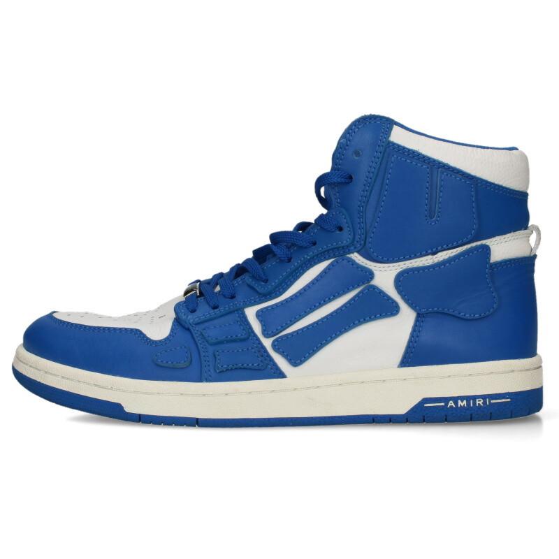 アミリ サイズ:28cm  SKEL TOP HI スケルトップハイカットレザースニーカー 中古 BS99 AMIRI（アミリ） サイズ:28cm SKEL TOP HI スケルトップハイカット