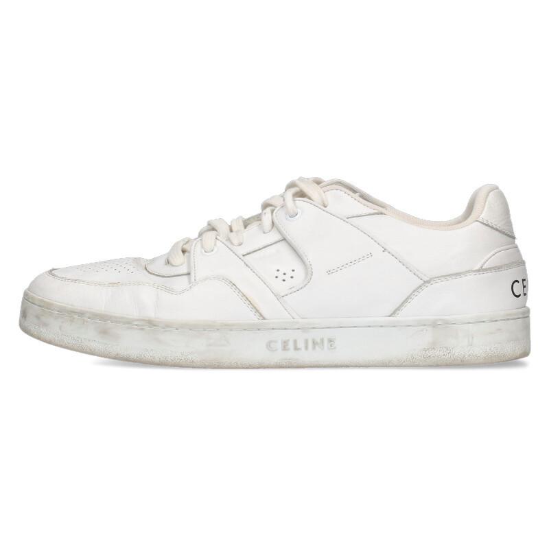 セリーヌ サイズ:42  CT-04 ローカットレザースニーカー 中古 SB01 CELINE（セリーヌ） スニーカー サイズ:42 CT-04 ローカットレザー