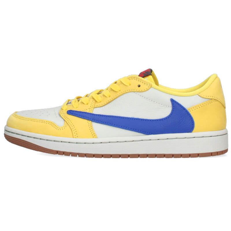 NIKE ナイキ トラヴィススコット サイズ:27.5cm WMNS AIR JORDAN 1 LOW