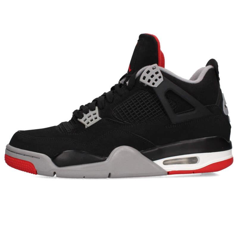 ナイキ サイズ:27cm  AIR JORDAN 4 RETRO BRED 308497-060 エアジョーダン4レトロブレッドスニーカー 中古 BS99 NIKE（ナイキ） スニーカー 27cm AIR JORDAN 4 RETRO BRED 308497-060