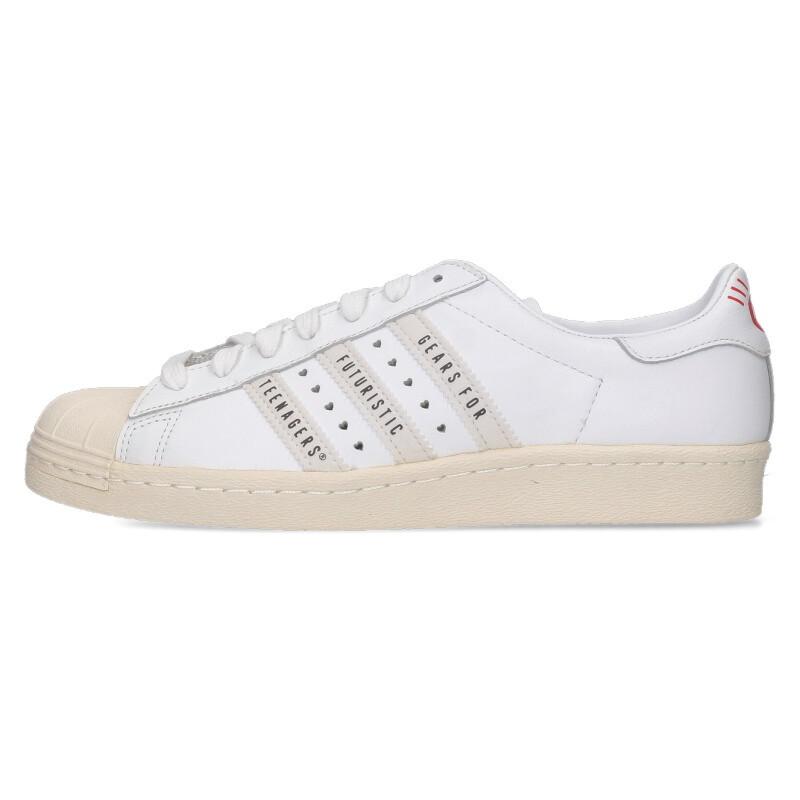 アディダス  ヒューマンメイド サイズ:25.5cm  Superstar 80s FY0730 80sスーパースターローカットスニーカー 中古 BS99 adidas（アディダス） ヒューマンメイド サイズ:25.5cm Superstar 80s