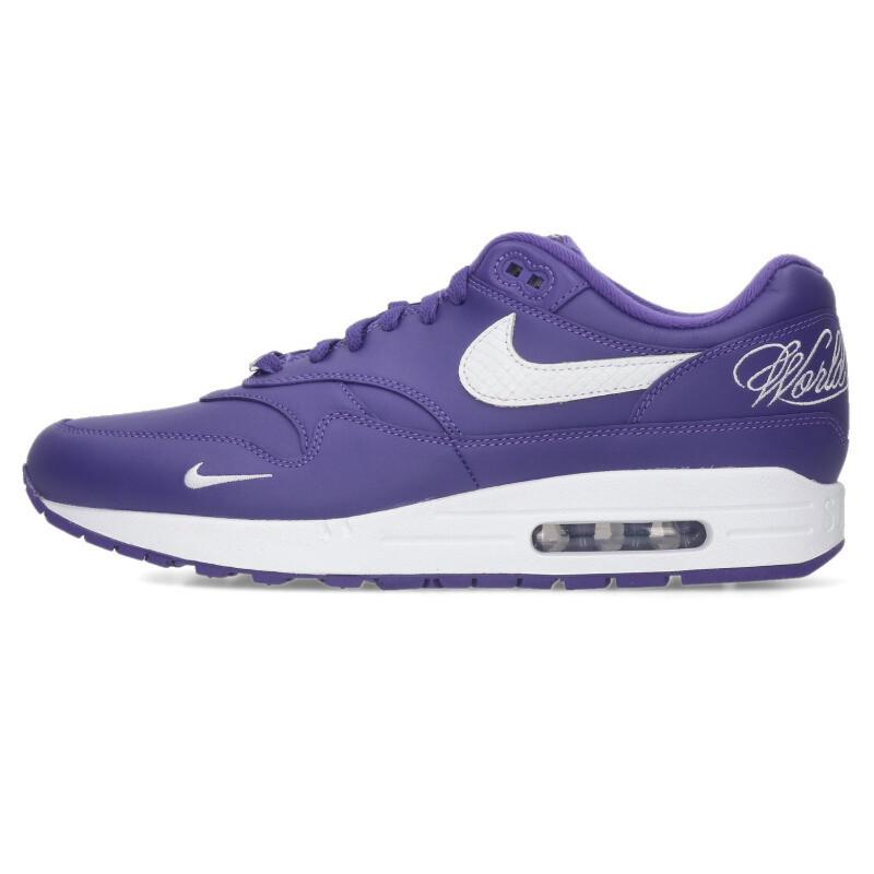 ナイキ  シュプリーム サイズ:30cm  HF8813-500 AIR MAX 1 87 SP エアマックス87スニーカー 中古 BS99 NIKE（ナイキ） スニーカー シュプリーム 30cm HF8813-500 AIR MAX 1