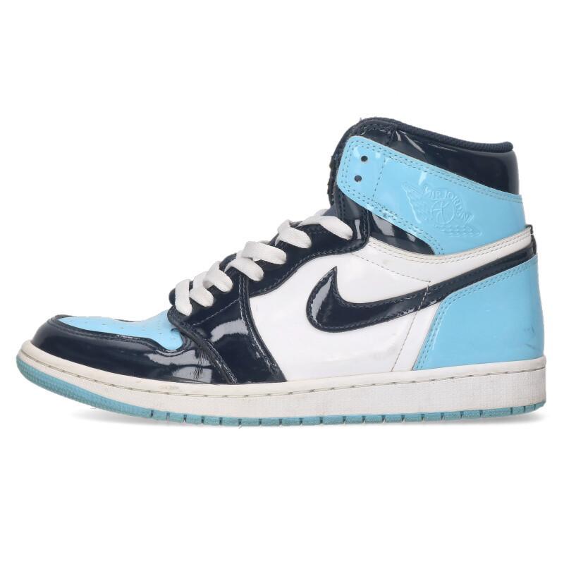 ナイキ サイズ:27cm  Wmns  Air Jordan 1 Retro High OG 'Blue Chill CD0461-401 エアジョーダンワンレトロハイオージースニーカー 中古 BS99 NIKE（ナイキ） スニーカー 27cm Wmns Air Jordan 1 Retro High OG