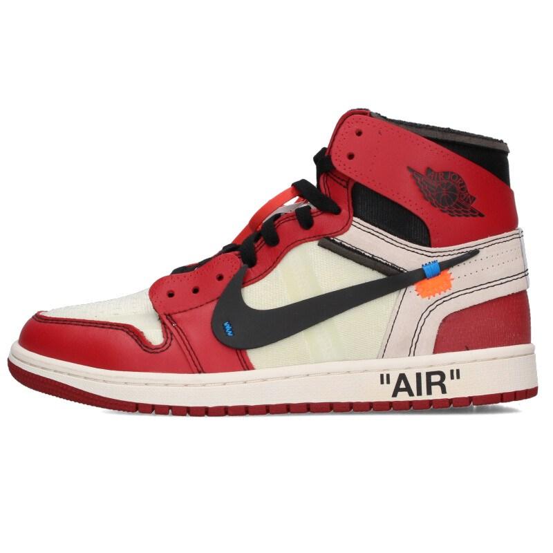 ナイキ オフホワイト  AIR JORDAN 1 AA3834-101 エアジョーダン1スニーカー メンズ 26cm NIKE（ナイキ） オフホワイト 26cm AIR JORDAN 1 AA3834-101 エア