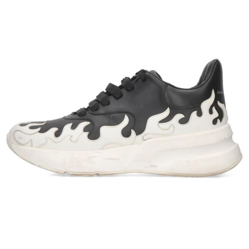 アレキサンダーマックイーン サイズ:41  575421 フレイムパターンオーバーサイズスニーカー 中古 BS99 Alexander McQueen（アレキサンダーマックイーン） サイズ:41 575421