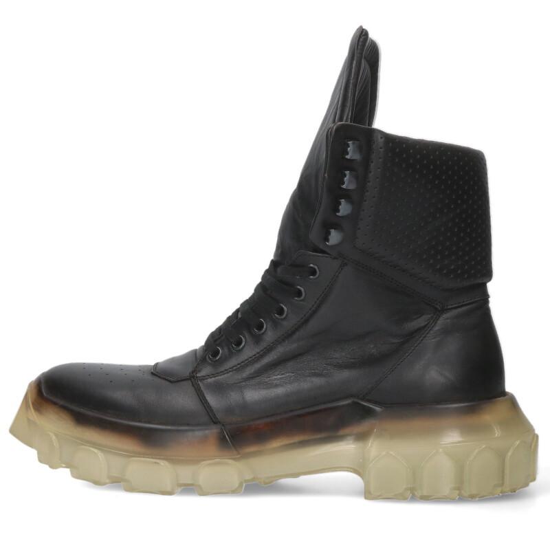リックオウエンス　rick owens トラクターダンクブーツ　黒　ブラック Rick Owens（リック・オウエンス） TRACTOR DUNK BOOTS トラクター