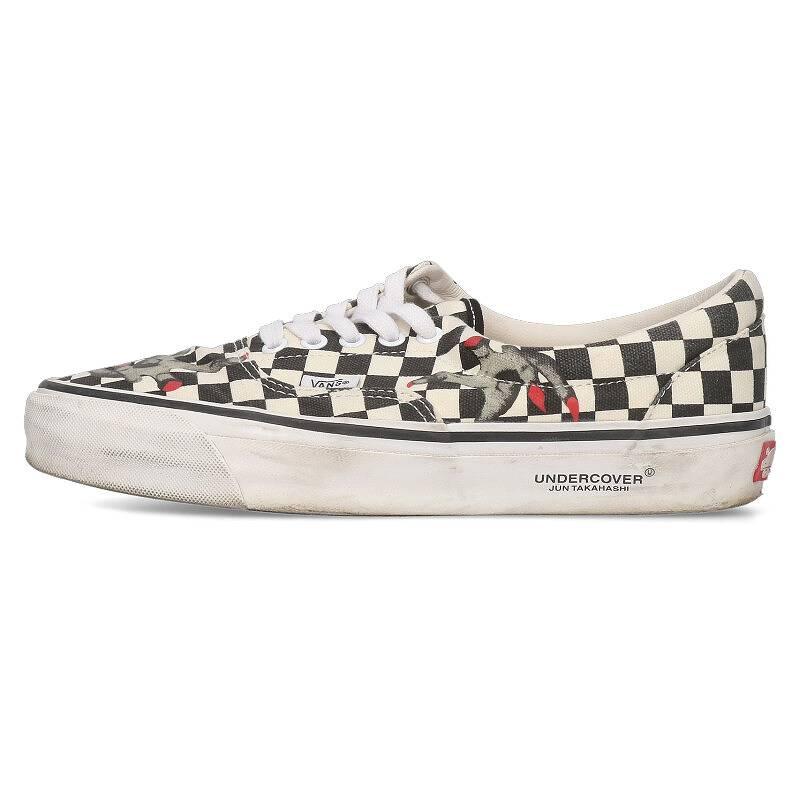 バンズ  アンダーカバー サイズ:26cm  Era Reissue 95 チェッカー柄ローカットスニーカー 中古 BS99 VANS（ヴァンズ） バンズ アンダーカバー サイズ:26cm Era Reissue 95