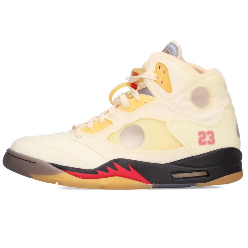 ナイキ　エアジョーダン5 オフホワイト サイズ29 NIKE（ナイキ） オフホワイト サイズ:29cm AIR JORDAN 5 SAIL DH8565